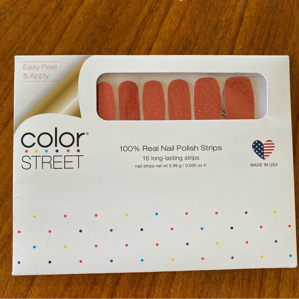 Color Street Press-On Nail Strips “Trick or Treat Yourself” NWT